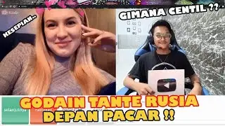 PRANK MAIN OME TV DEPAN CENTIL, KETEMU TANTE RUSIA CANTIK BANGET !! 