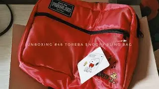 Unboxing Toreba Snoopy Sling Bag #48