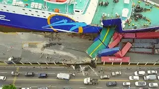 20 Minutes Big Ships Crashing Compilation