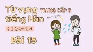 Từ vựng tiếng Hàn trung cấp 3 - Bài 15 | Đọc dịch song ngữ