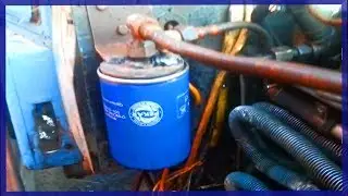 The regular filter instead of a centrifuge