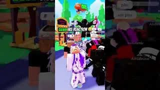 Kid freaks out after I give him 1k Robux.. 😭