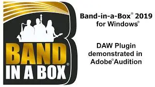 Band-in-a-Box® VST DAW Plugin for Windows®, demonstrated in Adobe Audition®