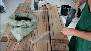 Укладка массивной доски Экопол плавающим способом