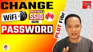 How to Change WIFI Password and Name of PLDT Home Fibr | 2021 Huawei router
