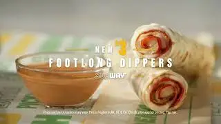 Subway Commercial 2024 - (USA) • $3 Footlong Dippers