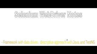 Automation Testing | Selenium WebDriver Concepts 14 | Overview of Automation