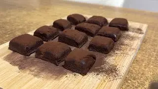 Sadece 2 Malzemeli Çikolatalı Şekerleme | Chocolate Fudge
