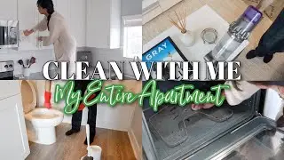 CLEAN WITH ME APARTMENT 2022 ~all day clean with me~ (SPEED CLEANING MOTIVATION 2022)