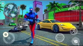 Miami Spider Hero Open World | Rescue City Superhero Fighting Android GamePlay | By Game Crazy