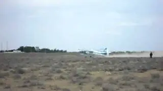 Зарафшанские парашютисты на взлёт.