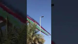 Adnoc Marathon 2021 | Aircraft color the sky with UAE Flag | Abu Dhabi
