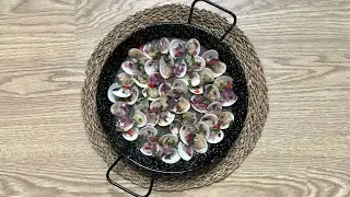CÓMO COCINAR ALMEJAS CONGELADAS  Receta Fácil de ALMEJAS EN SALSA
