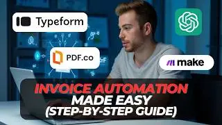 Turn Invoice Management Into a Breeze with ChatGPT & Make.com Automation