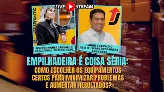 🟠LIVE EMPILHADEIRA É COISA SÉRIA: COMO ESCOLHER OS EQUIPAMENTOS  CERTOS