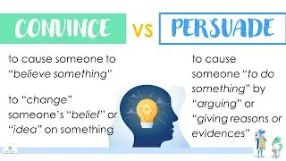 CONVINCE & PERSUADE | Vocabulary Development | ELC