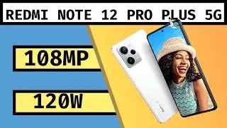 Redmi Note 12 PRO Plus 5G: Com 108 MP e carregador de 120W