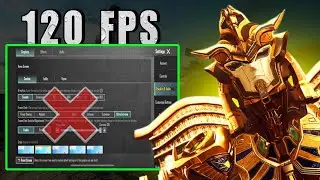 3.2 Update | 120 FPS Best Settings & Sensitivity  | PUBG Mobile 