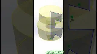 Revolve command Solidworks 2023 with extra feature 