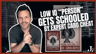 The Best Card Cheat in the World Helps a LOW IQ “person” Understand how JUMBO Playing Cards are Made