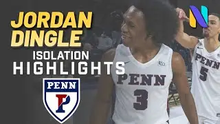 Jordan Dingle Pennsylvania Quakers 2021-2022 Isolation Highlights | 88 OVR