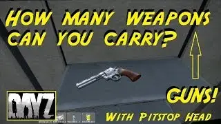 DayZ Standalone - How many Weapons can you Carry