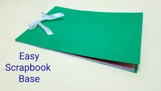 DIY Easy Scrapbook Base for School project,homework, photos,