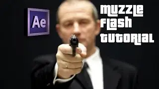 After Effects- How to place a muzzle flash in a movie clip