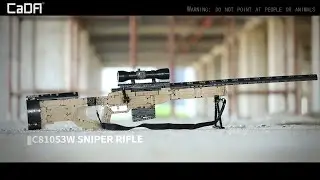 CaDA Bricks Rifles | C81052W and C81053W