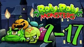 Crush the Monsters Roly Poly PRO Walkthrough all level 2-17 