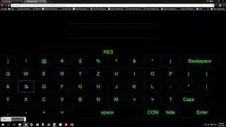 visual js virtual keyboard implementation