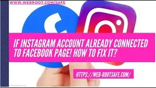 If Instagram Account Already Connected to Facebook Page! How to Fix it
