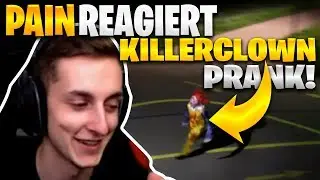 Pain REAGIERT auf KILLER CLOWN PRANK *DUMM* | Pain Highlights