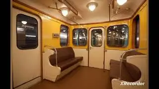 Метро СПб ретро поезд фото