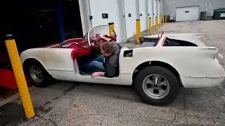 1954 Corvette 1st Test Drive