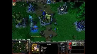 Warcraft 3 Race Gameplay - (High Elves) - Custom Race