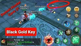 How to get Gold Black Key - Demon Hunter Cave 2F | Yulgang Global