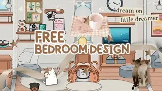 Free Cute Bedroom Design 🌷🥞🪵 | Toca Boca | Toca Life World 🪵🌷