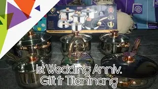 1st Wedding Anniversary Gift from our Titaninang | by MG videoss
