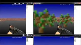 Simply Pseudo 3D - Multiplayer Game with Clicketam Fusion 2.5