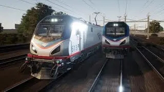Train Sim World - Amtrak Race