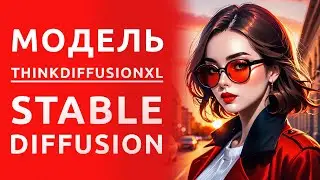 Универсальная модель ThinkDiffusionXL для stable diffusion. Улучшение детализации генераций