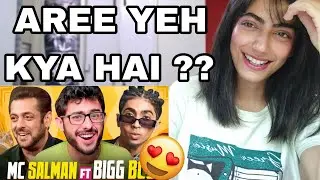 MC SALMAN FT BIGG BOSS - CARRYMINATI REACTION