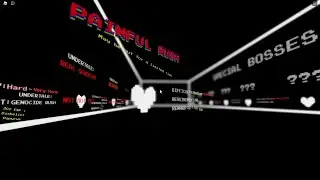 Roblox FIGHT | Painful Rush All 5 Bosses (No double hp)