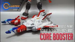 1/144 Core Booster - Custom Build & Paint