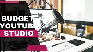 Youtube Studio Setup on a Budget and a Tour
