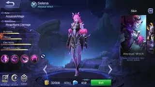 Tutorial Selena Mobile Legends by ™KAGE™ Top 4 Global Selena