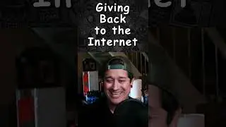 giving back to the internet