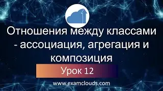 Отношения между классами - ассоциация, агрегация,  композиция: Урок 12. Часть 2.