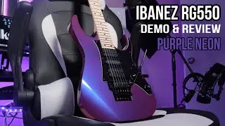 Ibanez RG550 Genesis - Purple Neon | Demo And Review
